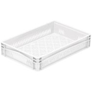 Bac gerbable à côtés et fond ajourés 60x40 cm