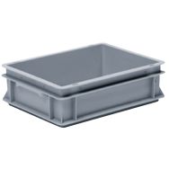 Bac gerbable norme Europe gris RAKO - 10 à 26 L