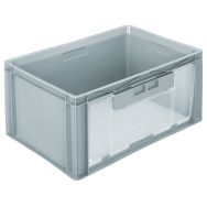 Bac norme Europe à ouverture - Longueur 600 mm - 56 L