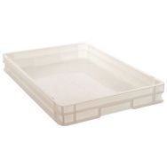 Bac polypropylène blanc 600x400x70mm