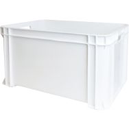 Bac renforcé-545x390x300mm-Blanc-45 L