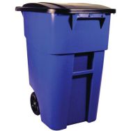 Bac roulant BRUTE avec couvercle Rubbermaid