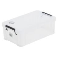 Bac transparent avec couvercle 5.8L Manutan Expert