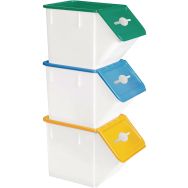 Bac tri selectif - 40L - GILAC (Lot de 3)