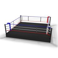 Bâche de ring sur podium Sportcom