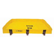 Bâche rétention portable 299L 1.2mx1.2mx203mm jaune