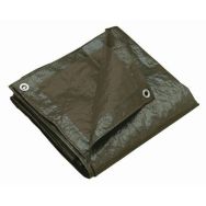 Bâche temporaire vert foncé 3 x 2 m