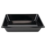 Lot de 6 bacs mélamine GN 1/2 26.5 x 32.5 x 6.5 cm Plastorex