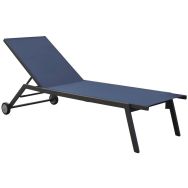 Bain de soleil FLORENCE TPEP/alu roues - bleu/graphite