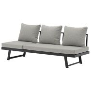 Bain de soleil Modulo Lounge châssis graphite/assise grise