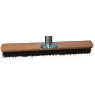 Balai en bois poils de coco synthétique PET - Maine Brosserie