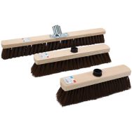 Balai en bois poils de coco synthétique PET - Maine Brosserie