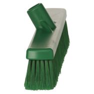 Balai fibre souples/fleurées - 410 mm Vert