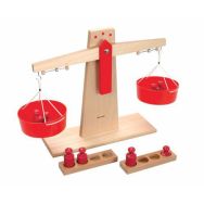 Balance en hêtre blanc stable