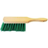 Balayette fibres mi-dures avec manche en bois court