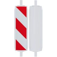 Balise plastique 60W - Film classe 2 - Hachuré - Une face - Schake