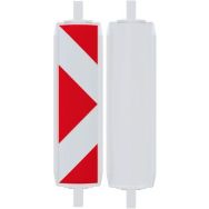 Balise plastique type 60W-Film classe 1-Flèche-Une face