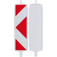 Balise plastique type 60 - Film classe 2 - Flèche - Une face - Schake