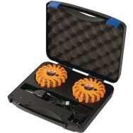 Balises de signalisation à LEDS rechargeables - Lot de 2
