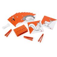 Balises et Pinces d'orientation animaux - lot de 10 - Orientsport