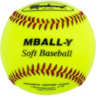 Balle de baseball 9 Soft Flex fluo