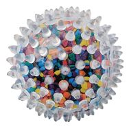 Balle sensorielle avec perles et inserts