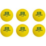 Balles lacrosse - lot de 6