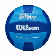 Ballon beach-volley Wilson Super Soft-Play bleu