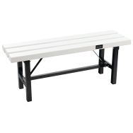 Banc 1150 mm PVC blanc