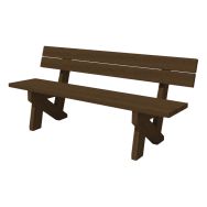 Banc ATRIUM 180 cm plastique recyclé - Espace Urbain