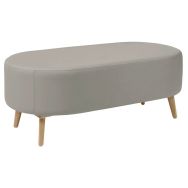 Banc BULLE sans dossier pied bois GGI