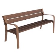 Banc CITIZEN 180 cm plastique recyclé - marson 8028