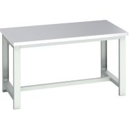 Banc Cubio acier inoxydable-1500x900x840mm-Bleu