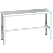 Banc Cubio acier inoxydable-2000x750x740-1140mm-Bleu