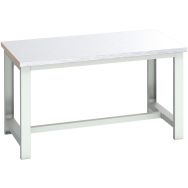 Banc Cubio revêtement en acier-1500x900x840mm-Bleu