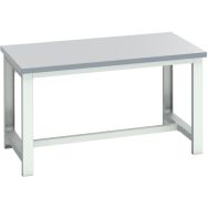Banc Cubio stratifié-1500x900x840mm-Bleu