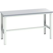 Banc Cubio stratifié-2000x900x740-1140mm-Bleu