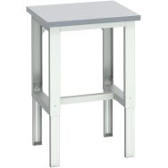 Banc Cubio stratifié-750x750x740-1140mm-Bleu