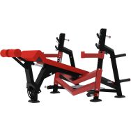 Banc Developpe Decline Olympique avec Cale Pied LAROQ Performance
