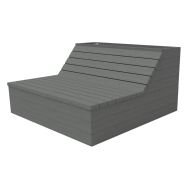 Banc EDEN 180 cm avec jardinère plastique recyclé - Espace Urbain