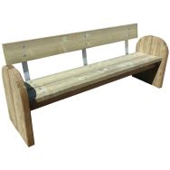 Banc Elite teinté vert