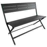 Banc Lucca 120 cm pliant alu - graphite