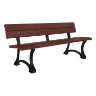 Banc Mora 1.80 m fonte/plastique recyclé - Procity