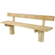 Banc Ouessant pin traité - Manutan Expert