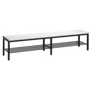 Banc PVC + grille L1960 L1960