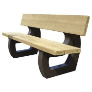 Banc Parc assise renforcée - Manutan Expert