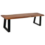 Banc Tanay 160 cm assise bois massif