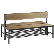 Banc bois double face dossier Basic Plus - avec et sans grille - CP