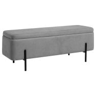 Banc coffre Viena Gris