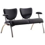 Banc de réception Smile, Coloris : Noir